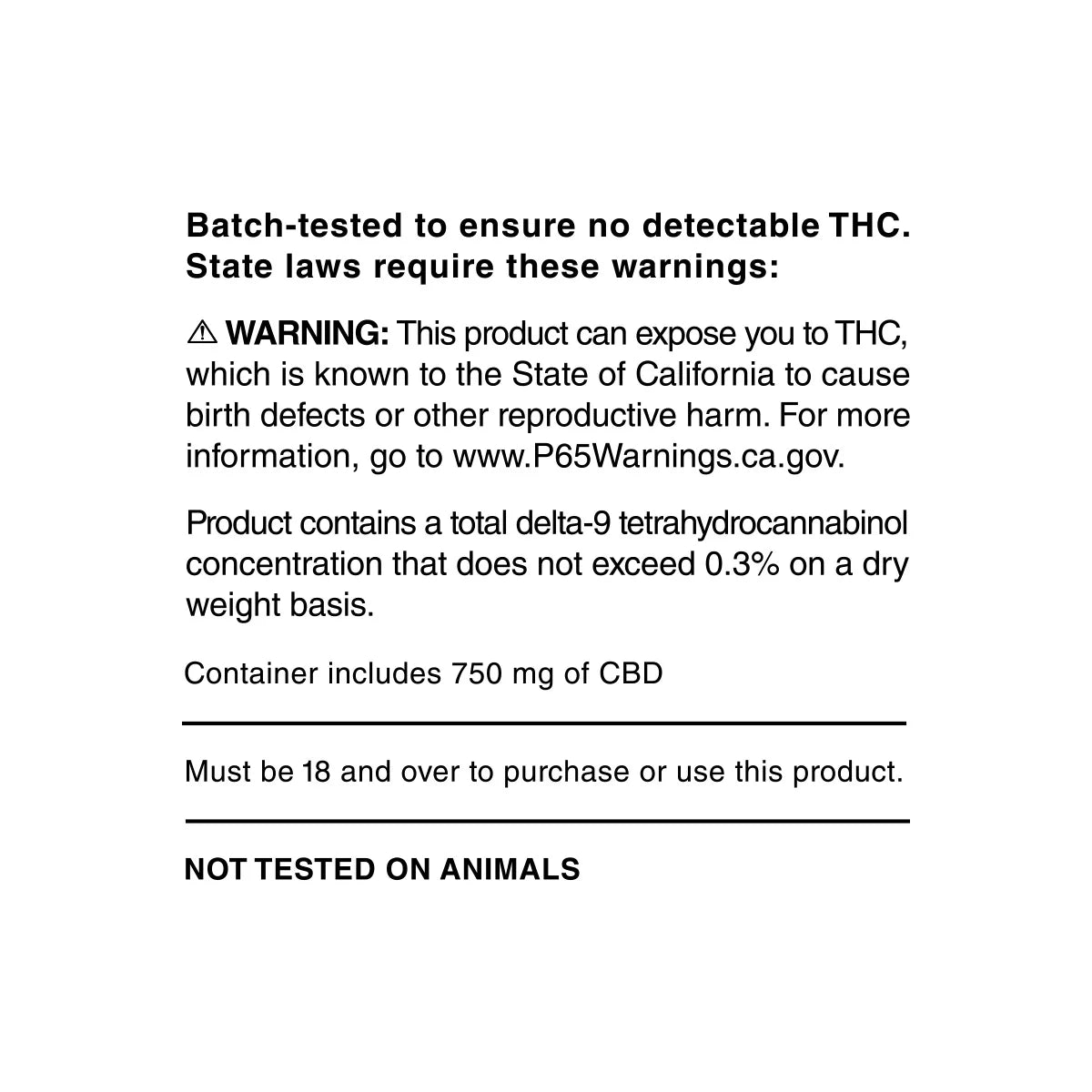 Broad Spectrum CBD Freeze Roller