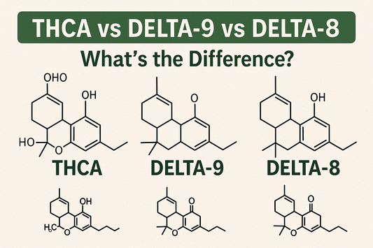 THCA vs Delta-9 vs Delta-8 – What’s the Difference?
