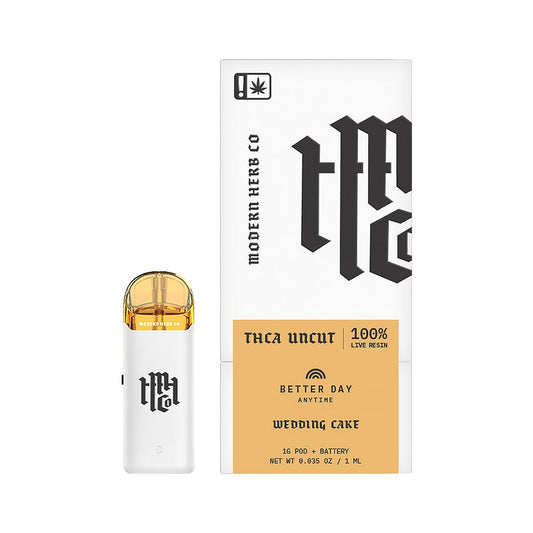 Wedding Cake | Live Uncut THCA Pod Kit | 1g | Modern Herb Co