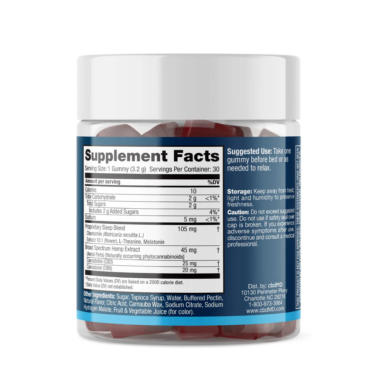 Broad Spectrum CBD Sleep Gummies