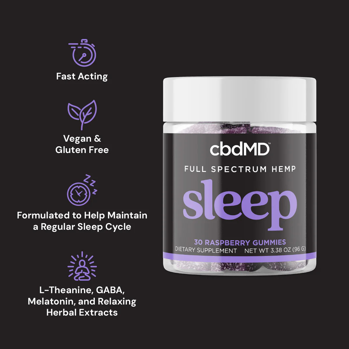 Full Spectrum CBD Sleep Gummies