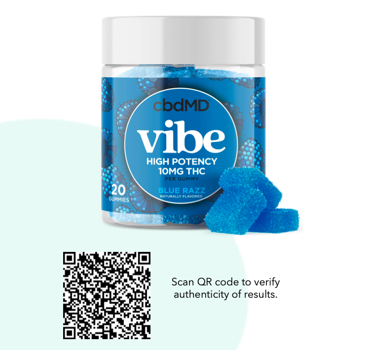 Blue Razz - Delta 9 THC Gummies