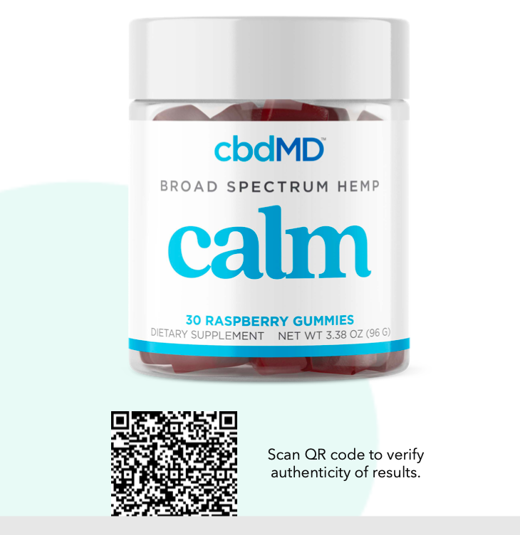 Broad Spectrum CBD Calming Gummies