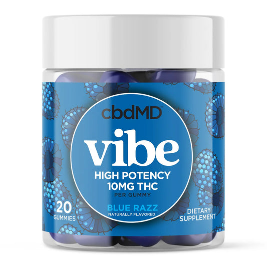 Blue Razz - Delta 9 THC Gummies