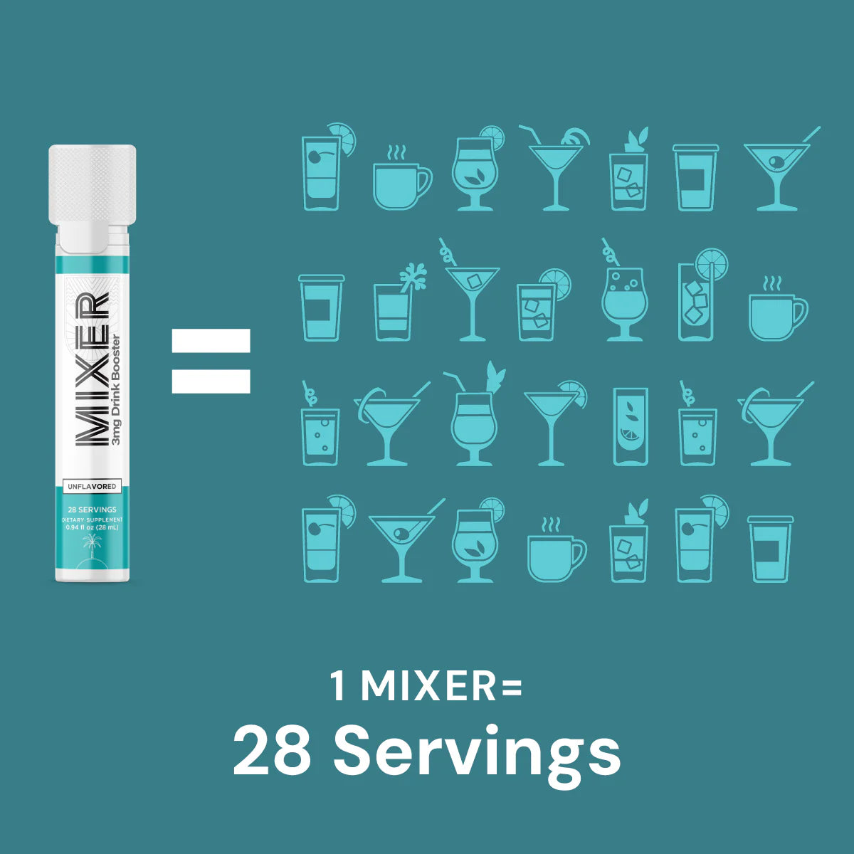 Unflavored - Delta 9 THC Drink Mixer