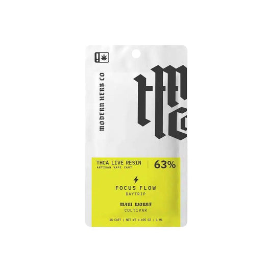 Maui Wowie | Live Resin Uncut THCA 510 Cartridge | 1g | Modern Herb Co