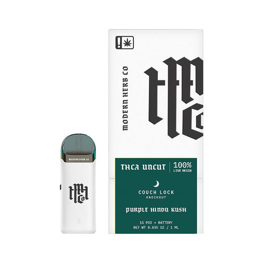 Purple Hindu Kush | Live Uncut THCA Pod Kit | 1g | Modern Herb Co
