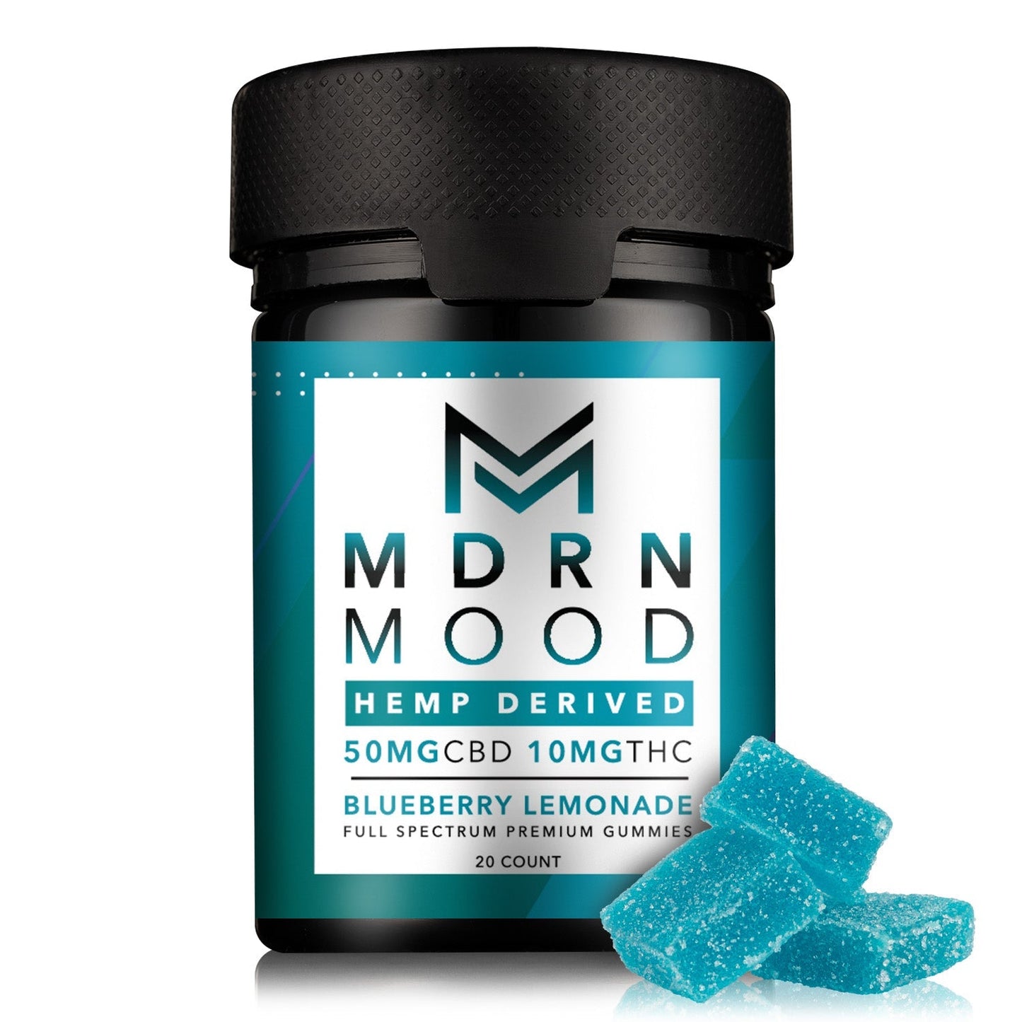 Blueberry Lemonade - 5:1 CBD to THC (20ct) - Mdrn Mood